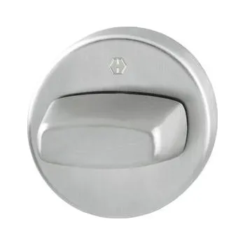 Otočný knoflík pro pojistku dveří, 8 x 35 mm, nerez