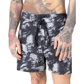 Pánské plavky kraťasy pánské (plavky) KILLSTAR - Dark Depths - Black - XL