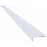 BUKOMA Podlahová lišta L - profil samolepicí 15 x 6,5 mm Barva a délka: Lakovaná bílá, 2,7 m