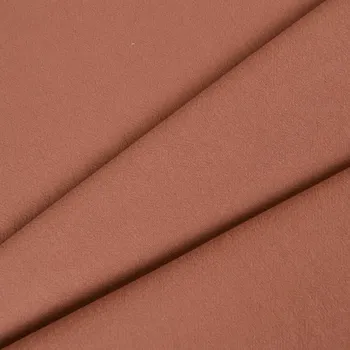 Bavlna se lněným vzhledem mocha mousse tmavá