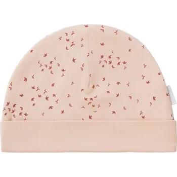Kojenecká čepice ČEPIČKA NOPPIES NAVAR OBOUSTRANNÁ, ROSE SMOKE Velikost: 3-6 MĚSÍCŮ