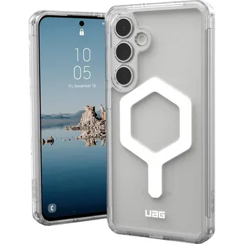 Mobilní telefon Urban Armor Gear Plyo Pro zadní kryt na mobil Samsung Galaxy S24 FE transparentní, bílá 1552552, Kompatibilní s MagSafe,