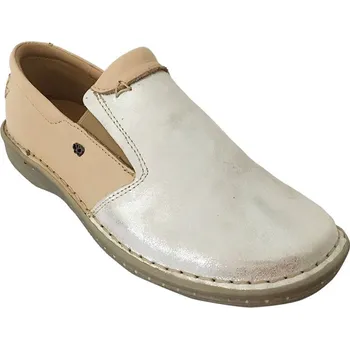 Dámská zdravotní obuv Dámské mokasíny De-plus DE-97-22/101, béžové 42