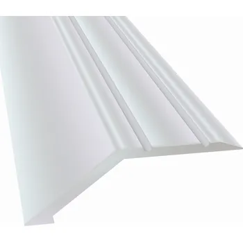 Podlahová lišta BUKOMA Ukončovací lišta nájezd samolepící, 13 mm Barva a délka: Elox stříbro, 0,9 m