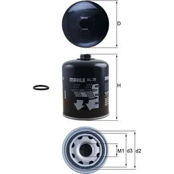Vysoušecí patrona vzduchu, pneumatický systém MAHLE AL 29