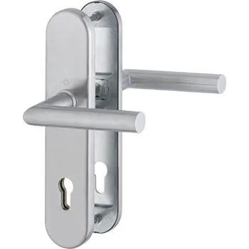 Dveřní kování Bezpečnostní sada STOCKHOLM, klika-klika, PZ 88 mm, 62-72, nerez