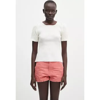 Tričko Our Legacy Inverse Roundneck dámské, béžová barva, W2253IB, 36, 01X