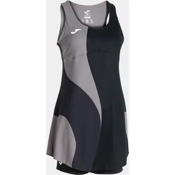 Dámské šaty CHALLENGE DRESS BLACK-Dámské tenisové šaty - Velikost M
