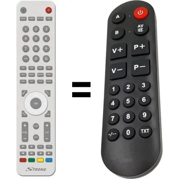 Dálkový ovladač Strong SRT24HZ4003N náhradní dálkový ovladač pro seniory