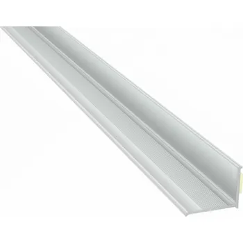 Podlahová lišta BUKOMA Stěnová ukončovací lišta 20x15 mm Barva a délka: Elox stříbro, 0,9 m