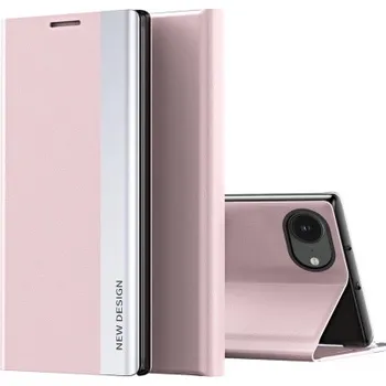 Pouzdro na mobilní telefon MG | MG Sleep Case Pro knížkové pouzdro na iPhone 16e, růžové