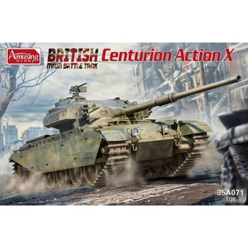 Plastikový model Amusing Hobby 1/35 British Centurion Action X