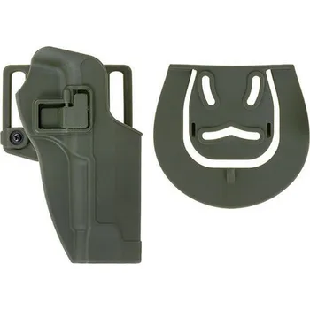 Airsoft Plastové Pistolové Pouzdro se záchytem pro M9 - Olivové - ACM Airsoft