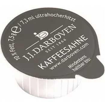 Smetana do kávy, porcovaná, 240 x 7,5 g, J.J. Darboven 13341 559759