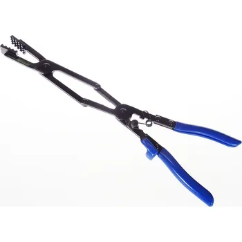 Kleště Kleště na hadicové spony rovné, extra dlouhé 430 mm s dvojitým kloubem - QUATROS QS24113