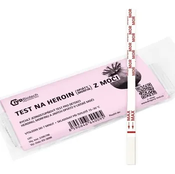 Diagnostický test IVD Biotech 2x Drogový test na opiáty (OPI, MOP) z moči