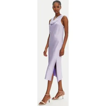 Dámské šaty Patrizia Pepe Koktejlové šaty 2A2878/A563-M531 Fialová Regular Fit 44