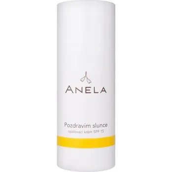 Přípravek na opalování ANELA Pozdravím slunce - opalovací krém SPF 15 100 ml