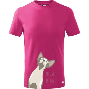 Chlapecké oblečení Dětské tričko s potiskem Sphynx Velikost: 134/8 let, Barva trička: Tyrkysová