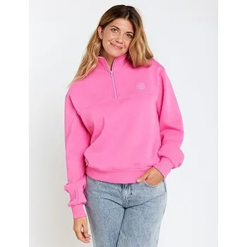 Pánská mikina Mikina Rip Curl FORTALEZA HALF ZIP FLEECE Hot Pink velikost S