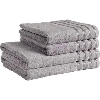 Škodák Bambusové ručníky 30x50 cm - šedé - Bambusový ručníček 30x50 cm - šedý