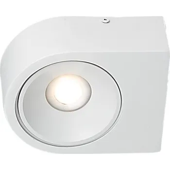 Nástěnné svítidlo Nástěnné svítidlo Luce, 1x bílé kovové stínítko, w