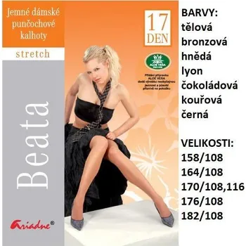 Dámské punčochy Dámské punčochové kalhoty ARIADNE BEATA Velikost: 164/108 TĚLOVÁ