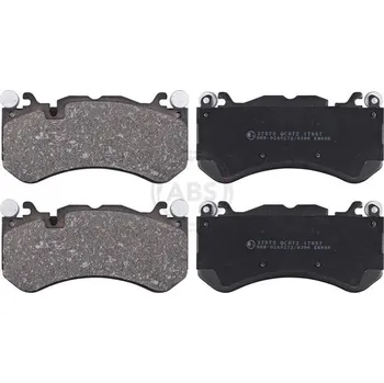 Brzdová destička Sada brzdových destiček, kotoučová brzda A.B.S. 37573