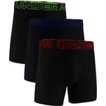 Pánské boxerky Under Armour Perf Tech 6in 3Pack Black L