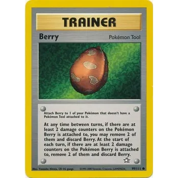 Karetní hra Pokémon NG 099/111 Berry - Neo Genesis Stav: Excellent