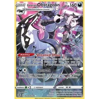 Karetní hra Pokémon TG10/TG30 Galarian Obstagoon - Astral Radiance Trainer Gallery