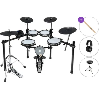 Elektronické bicí sada NRG EDK-200 Stage Kit SET Black Elektronická bicí sada