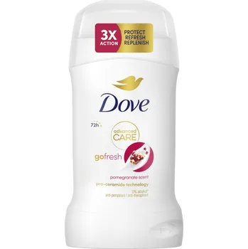 Dove Advanced Care Go Fresh Pomegranate tuhý antiperspirant, 50 ml