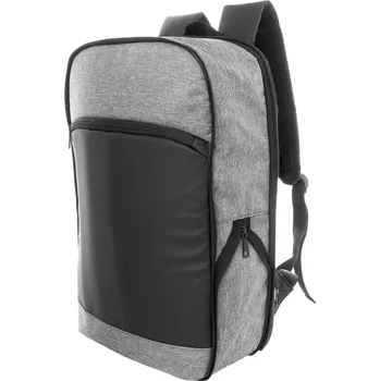 Bapuba RPET rozšiřitelný batoh - šedá / černá - AP800585