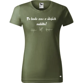 Dámské tričko Dámské tričko s potiskem Aleje Barva trička: Khaki - 09, Velikost: 2XL