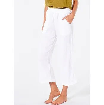 Dámské kalhoty Kalhoty Rip Curl PREMIUM SURF BEACH PANT White velikost L