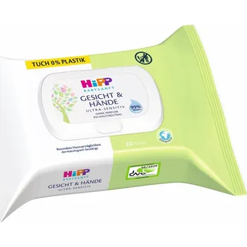 Hygienický ubrousek HiPP Babysanft Ubrousky na obličej & ruce