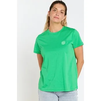 Tričko Rip Curl RE-ENTRY CREW TEE Green velikost XS