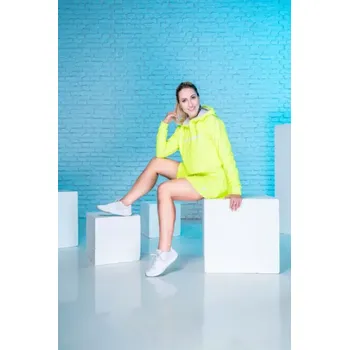 Pánská mikina Dámská mikina krátká NEON YELLOW, vel. XL