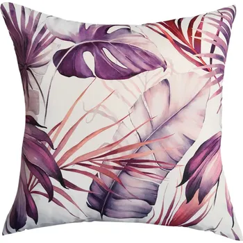 Polštář Dekorační polštář Jungle 45x45 cm, fialový