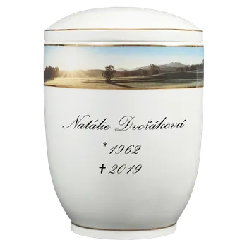 Smuteční dekorace Pohřební urna Diamant pásky | podzim