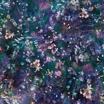 Hoffman 3906-179 Botanical House vícebarevná bavlněná látka