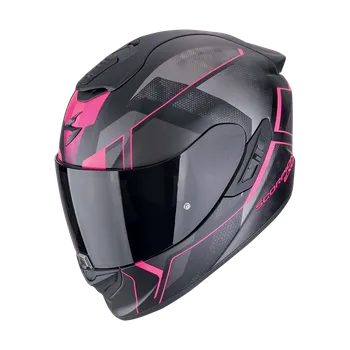 Helma na motorku Integrální helma Scorpion EXO-1400 EVO II AIR INTENSIO (matná černá, růžová), vel. XS