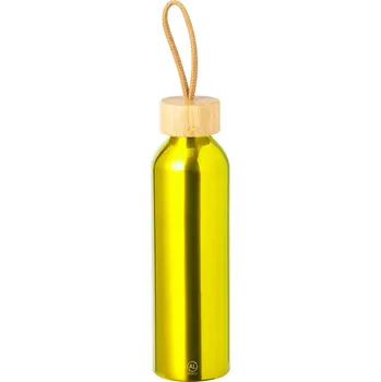 Reklamní Buple láhev, žlutá