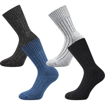 Pánské termoprádlo WILLIE vlněné silné zimní pletené ponožky Voxx (VoXX Sportovní ponožky WILLIE)