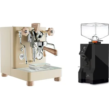 Kávovar Lelit Bianca PL162T V3, gold + Eureka Mignon Perfetto, BL black