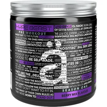 Anabolizér Nanosupps Näno Supps Hype Beast 320 g Příchuť: Berry Mix