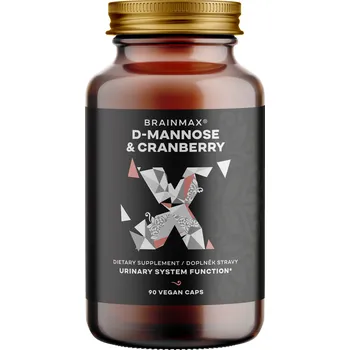 Přírodní produkt BrainMax D-Mannose & Cranberry 90 cps.