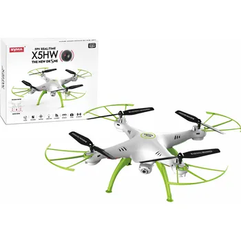 Dron Mamido Dron X5HW bílá a zelená