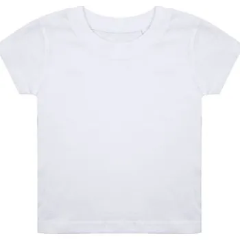 Chlapecké tričko Larkwood Kojenecké tričko LW620 White 6/12 Monate